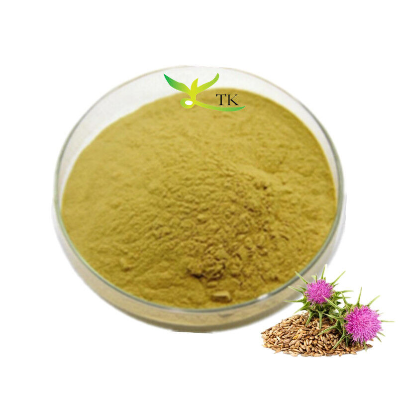High Quality Natural Healthcare Supplement Ingredient 98% Milk Thistle Extract Powder Silybin Silibinin