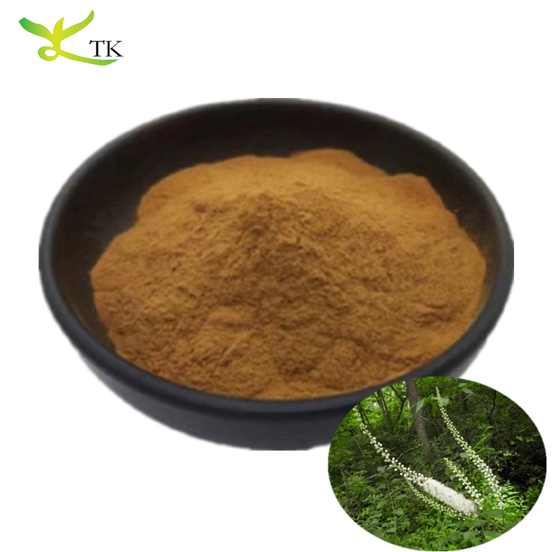 Natural Herbal Supplement Ingredient Black Cohosh Extract Powder Triterpenoid Saponins