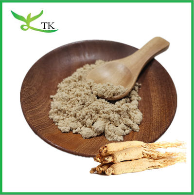 Καθαρό φυσικό φυτικό εκχύλισμα σκόνη Panax Ginseng Εκχύλισμα σκόνης Ginsenosides 80%