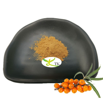 Φυσικό Εκχύλισμα Ιπποφαούς Βατόμουρου Τροφίμων 10% 20% Σκόνη Εκχυλίσματος Ιπποφαούς Φλαβονοειδή