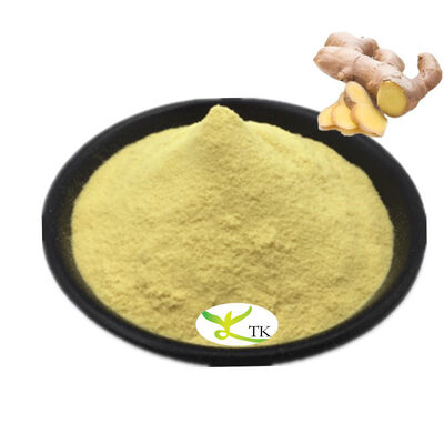 HACCP Τροφοδοσία εργοστασίου Τροφική ποιότητα Εκχύλισμα τζίντζερς σκόνη Εκχύλισμα ρίζας τζίντζερς 5% τζίντζερολη