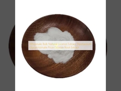 Τιμή χονδρικής χύμα φυσικού εκχυλίσματος γλυκόριζας δι-κάλιου γλυκυρριζινικού εκχυλίσματος ρίζας γλυκόριζας